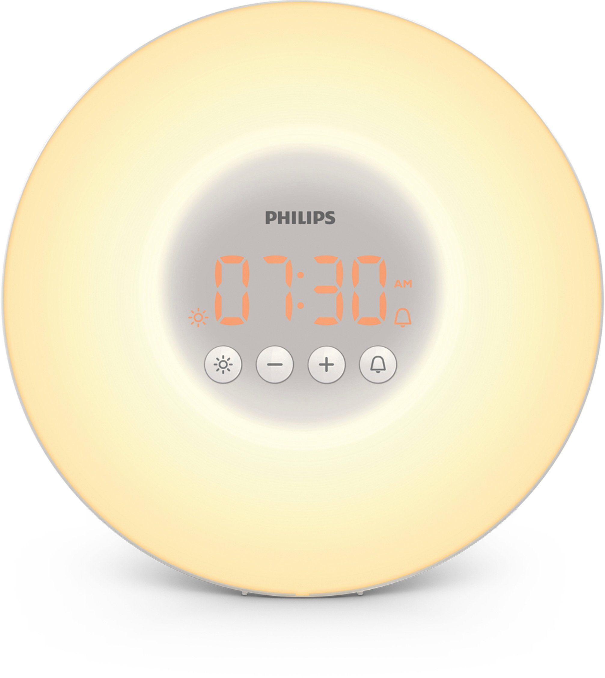 Philips Tageslichtwecker Wake-up Light HF3500/01 mit 10 Helligkeitseinstellungen und Schlummerfunktion