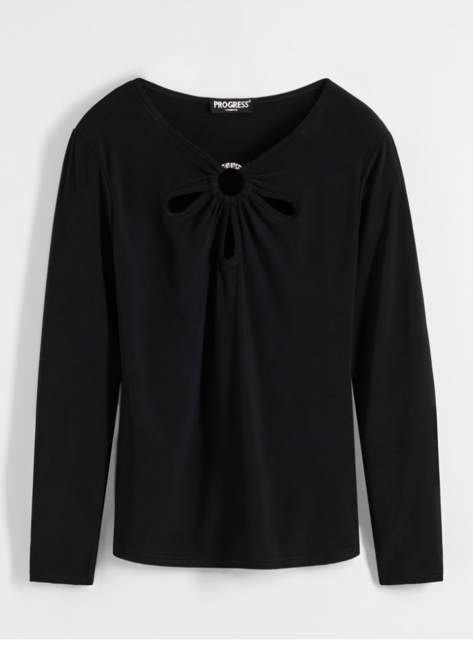 Langarmshirt mit Cut-Outs