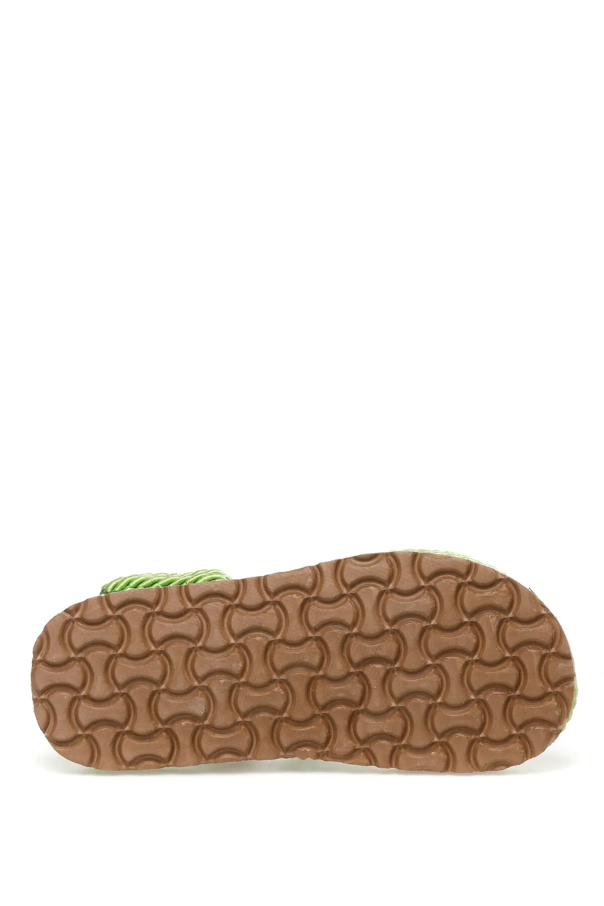 Butigo  Grüne flache Sandalen für Damen
