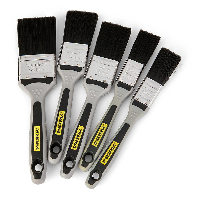 Work Basic Penselsett Work 5-pk 2x2,5/2x3,8/5 cm
