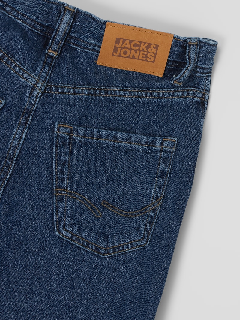 Loose Fit Jeans aus Baumwolle Modell 'Chris' in blau