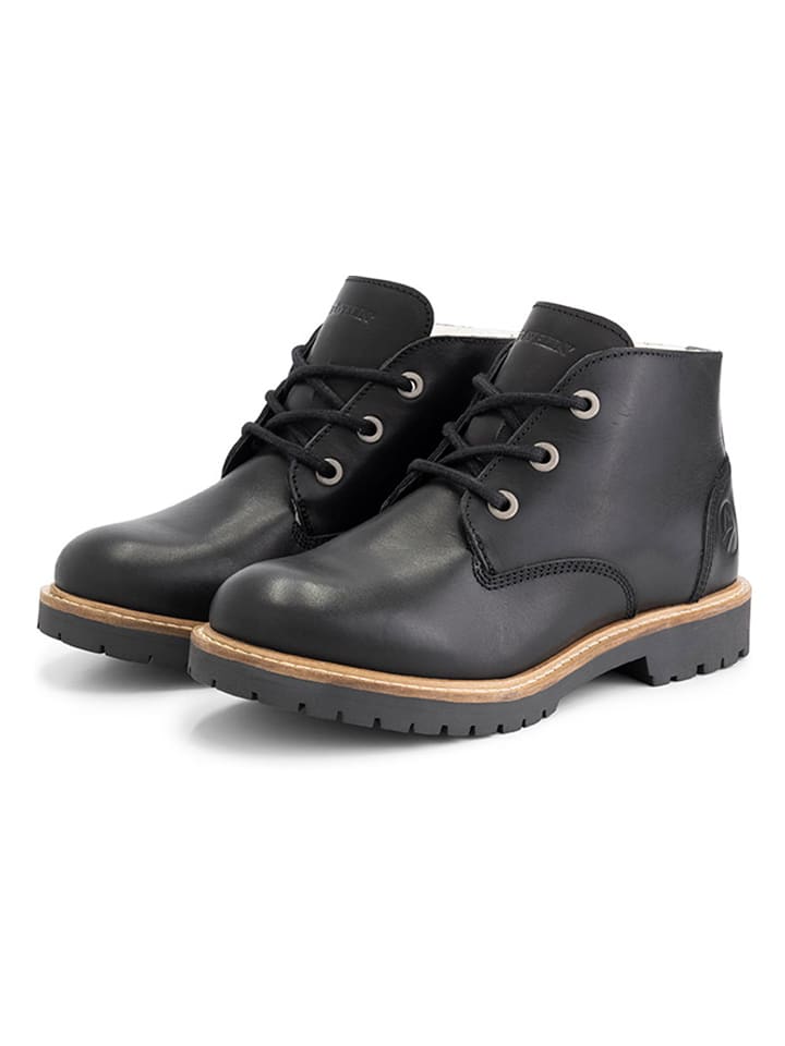 TRAVELIN' Leder-Schnürschuhe 
