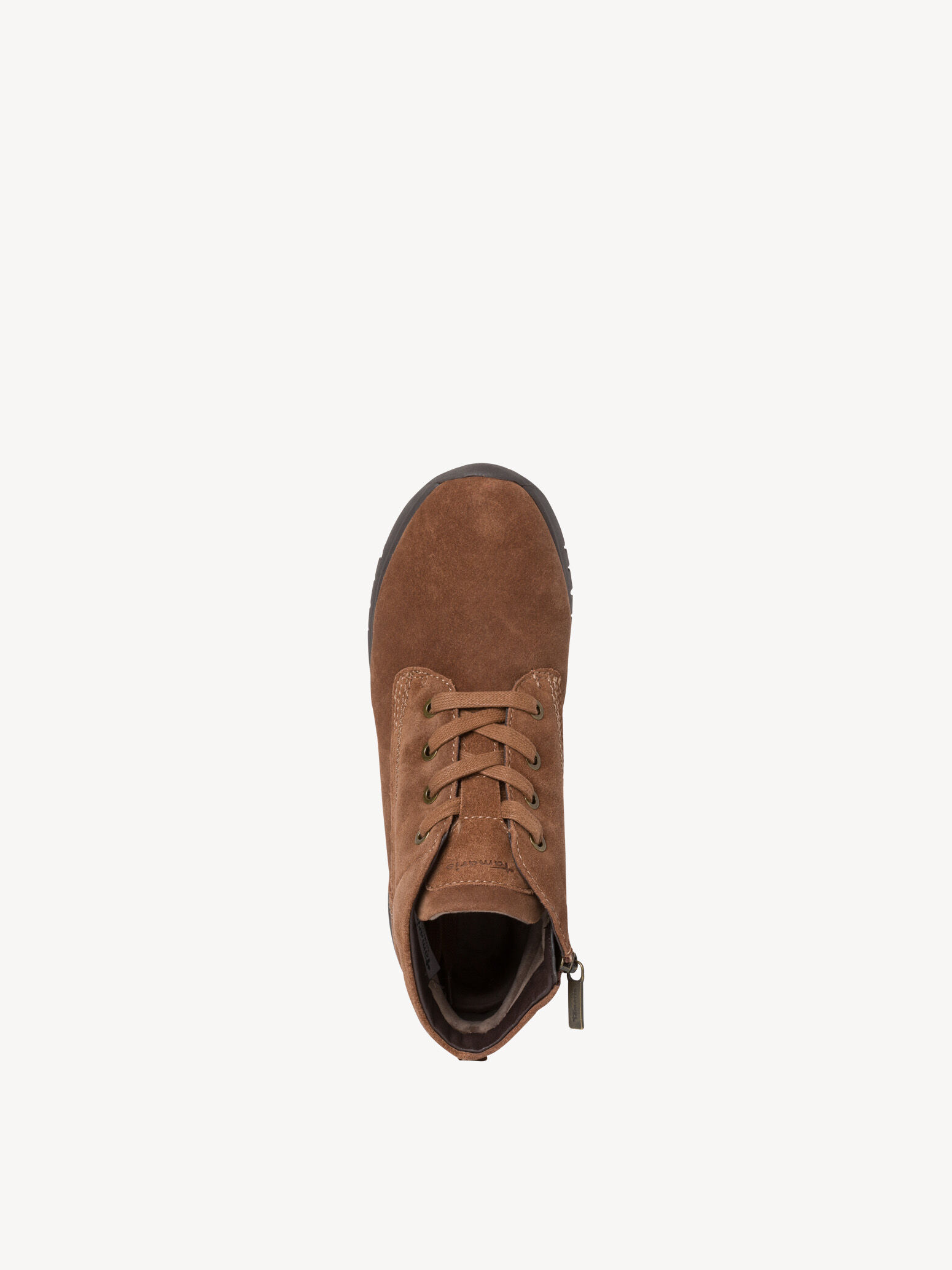 Bottine en cuir - marron