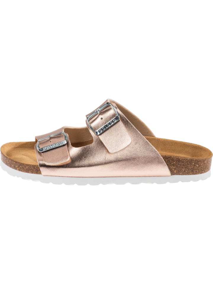 palado Pantoletten in Metallic Rosa günstig kaufen