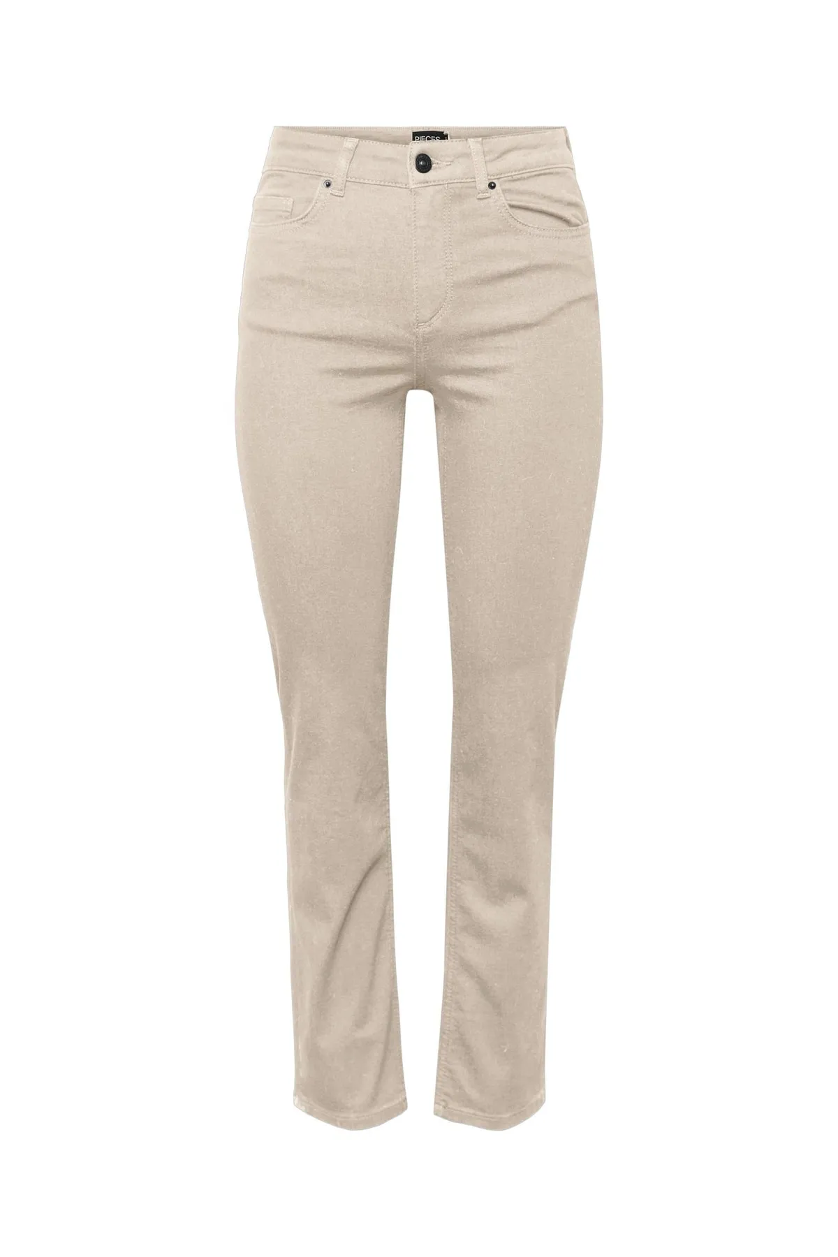 PIECES  Jeans - Beige - Zigarettenschnitt