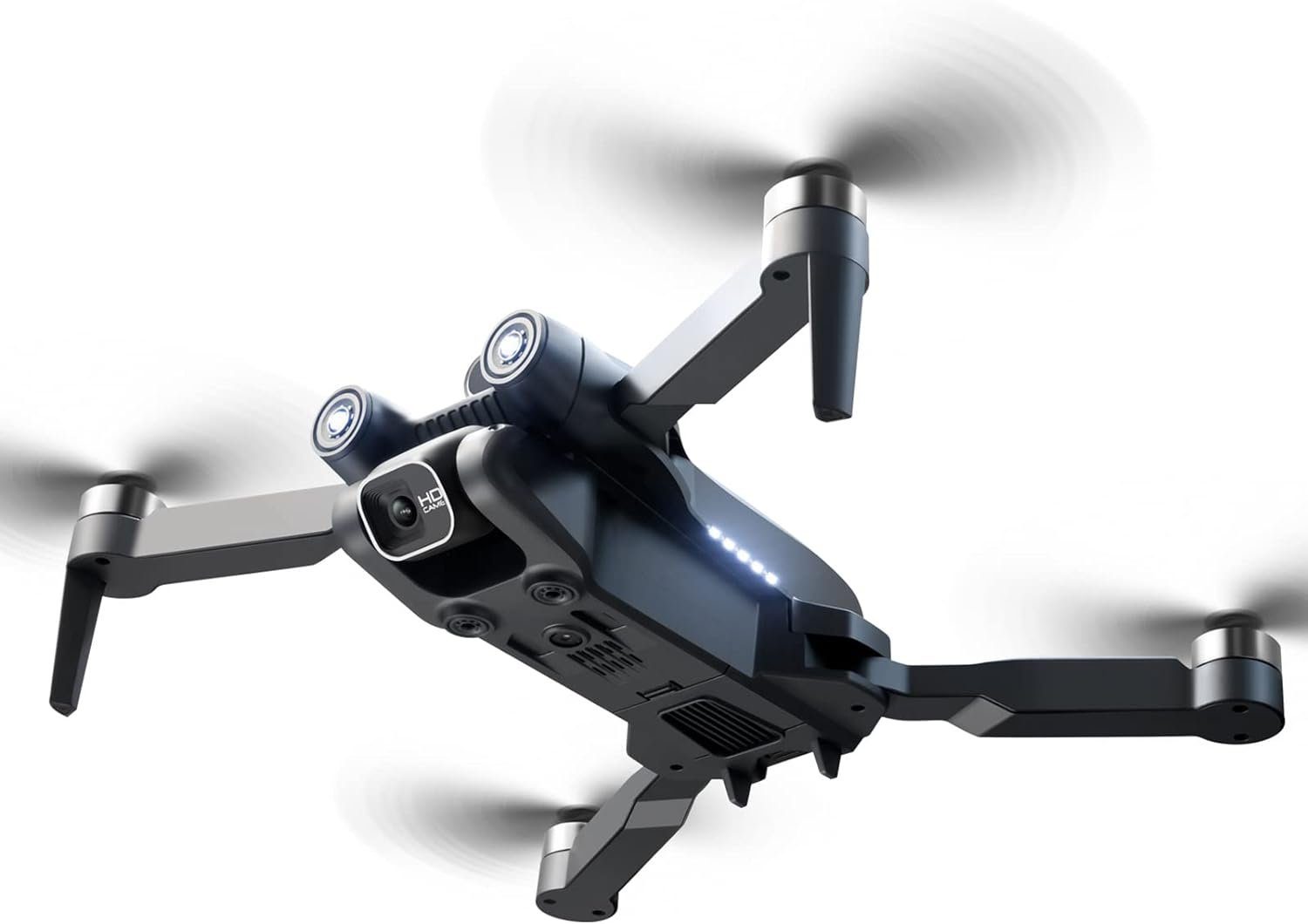 Goolsky Drohne (6K, Goolsky LS-S1S Drohne mit Kamera Daul 6K WIFI Professional Bürstenlose, Positionierung, Gestenfotografie, Maintien D'Altitude Mode 'Headless)