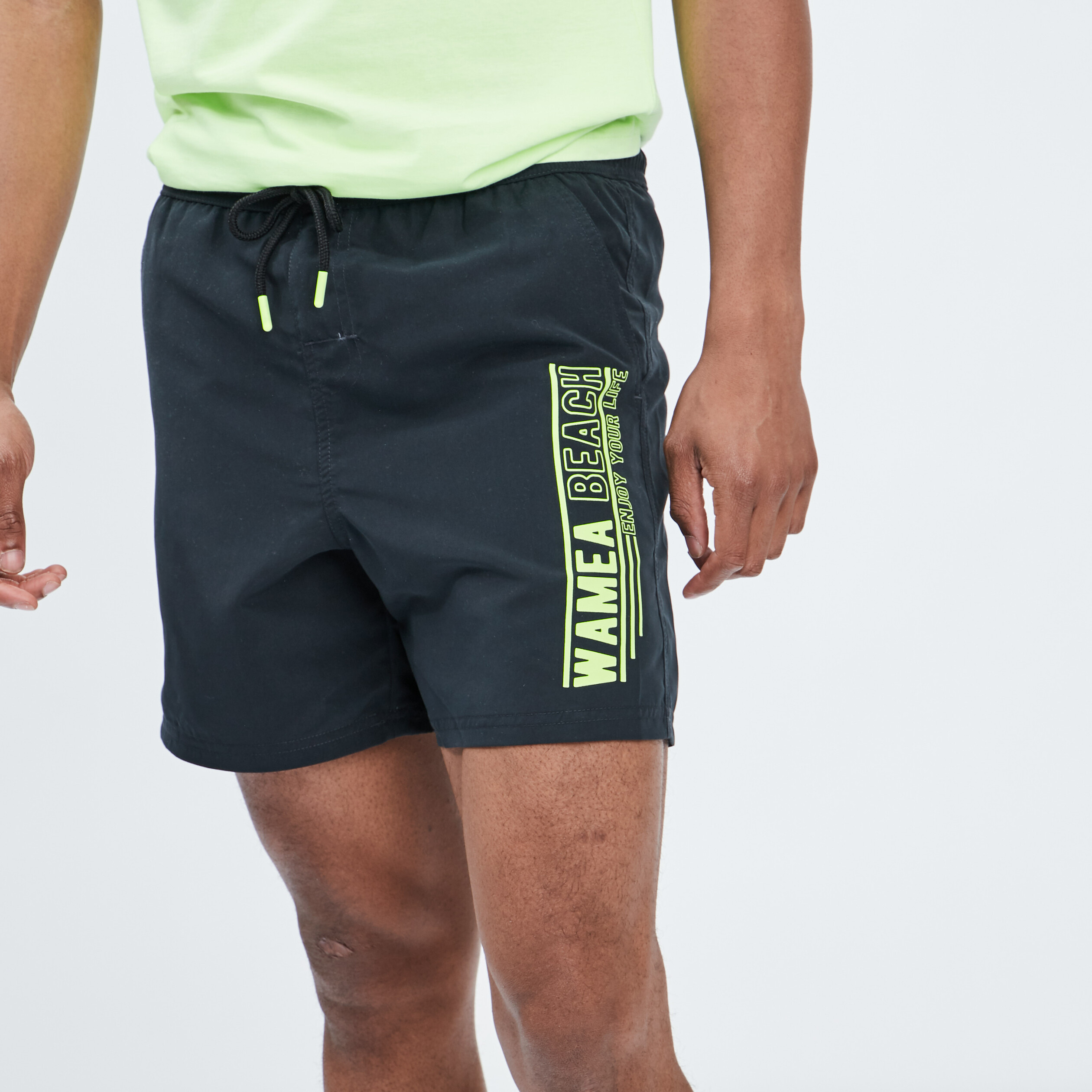 Short de bain jaune homme | La Halle