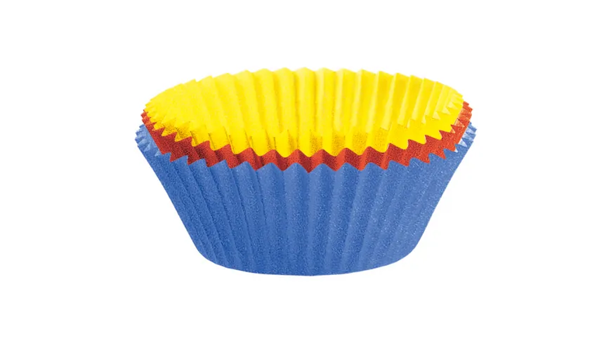 KAISER Muffinförmchen farbig 150 Stk. 7cm