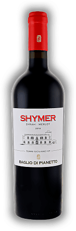 Baglio di Pianetto, Shymer, Terre Siciliane IGT, 2018, Sizilien  Baglio di Pianetto, Shymer, Terre Siciliane IGT, 2018, Sizilien   Jahrgang 2018 - 0,75	 Liter - Vol 14,5%