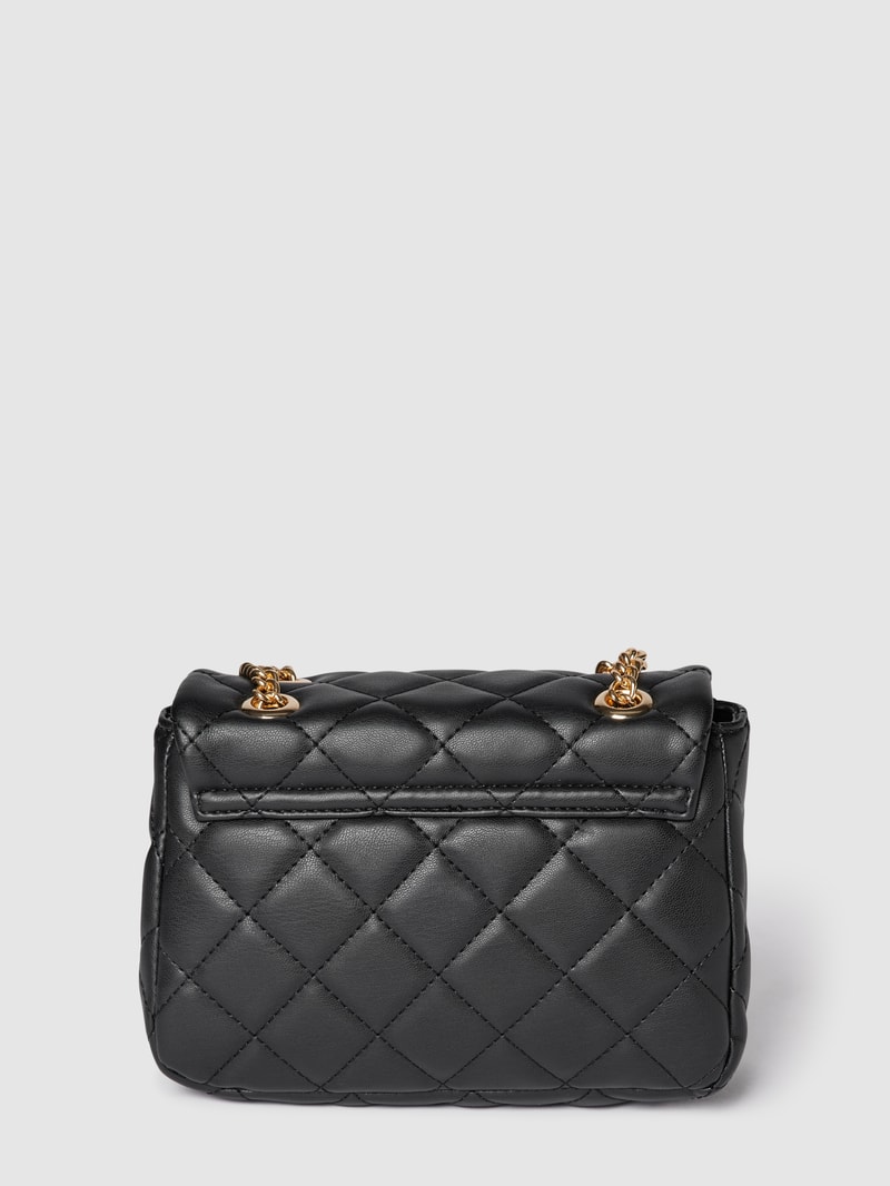 Handtasche in Leder-Optik Modell 'Ocarina Pattina' in schwarz
