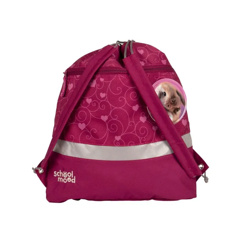 School Mood Timeless 7-teiliges Schulranzen-Set - Hannah (Hase)