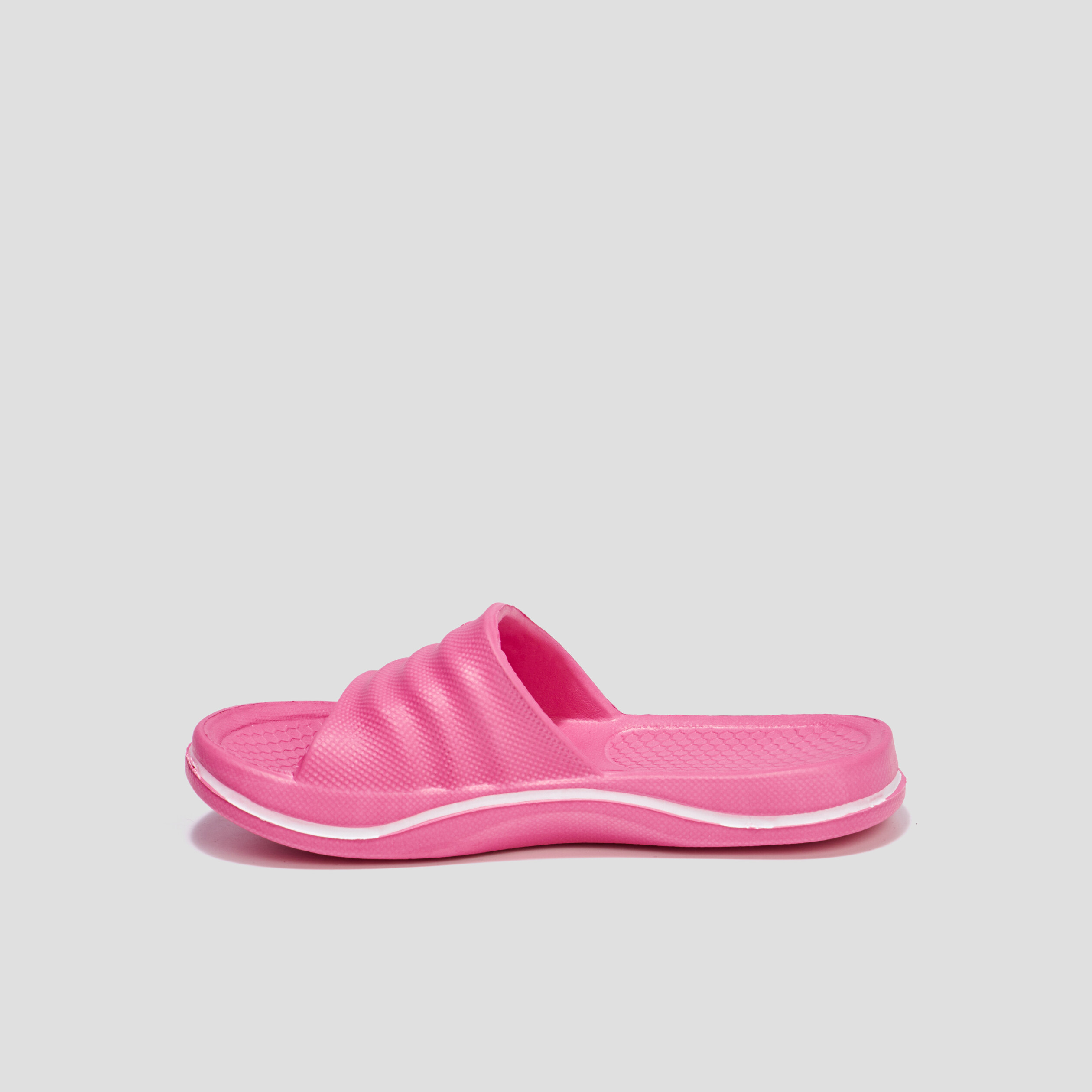 Mules de plage Wamea rose fushia fille | La Halle
