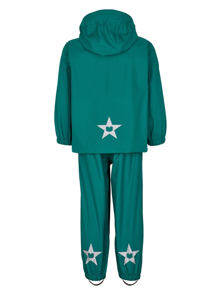 Fred´s World by GREEN COTTON 2tlg. Regenoutfit in Grün günstig kaufen