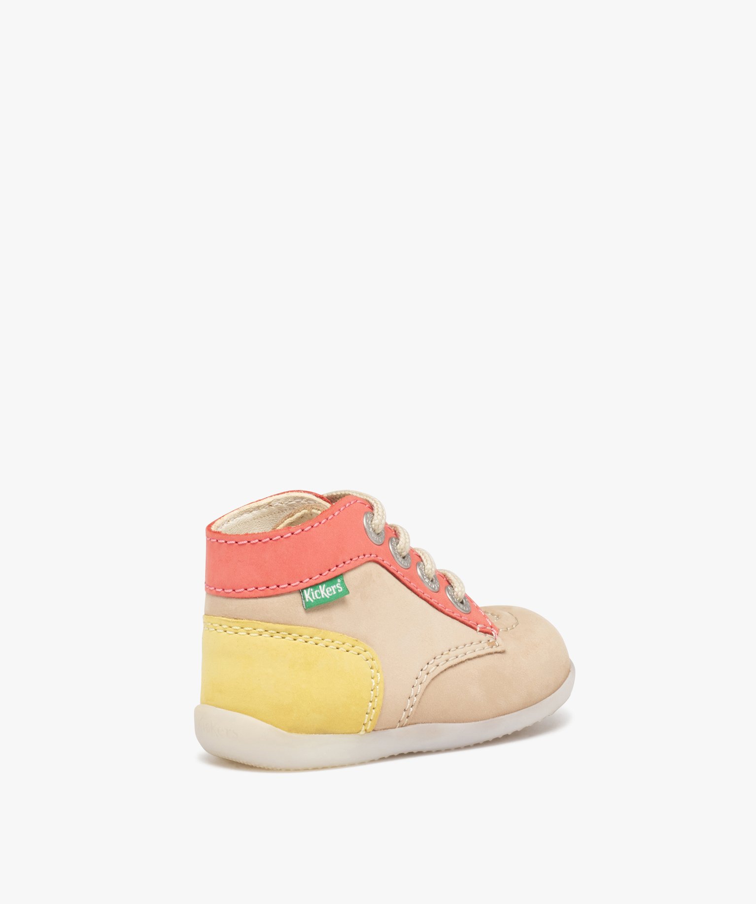 Chaussures premiers pas bébé fille en cuir multicolores - ... taupe | GEMO