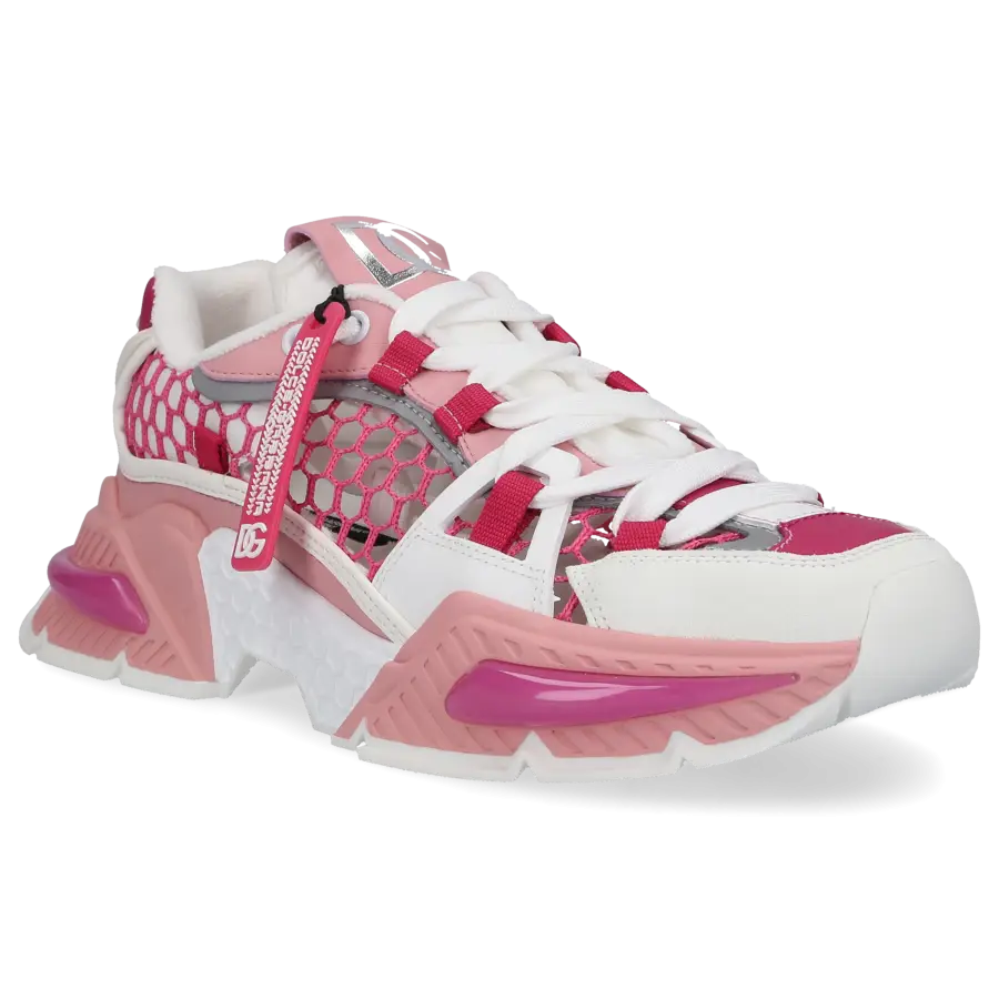 Dolce & Gabbana - Sneaker low AIRMASTER Textil - weiß