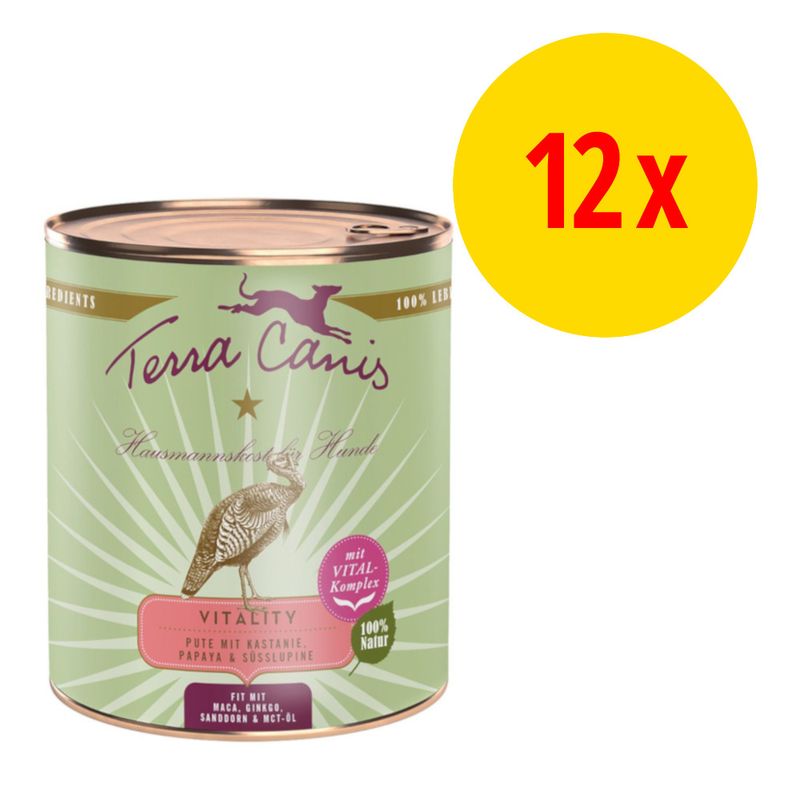 Sparpaket Terra Canis Vitality Menu 12 x 800 g