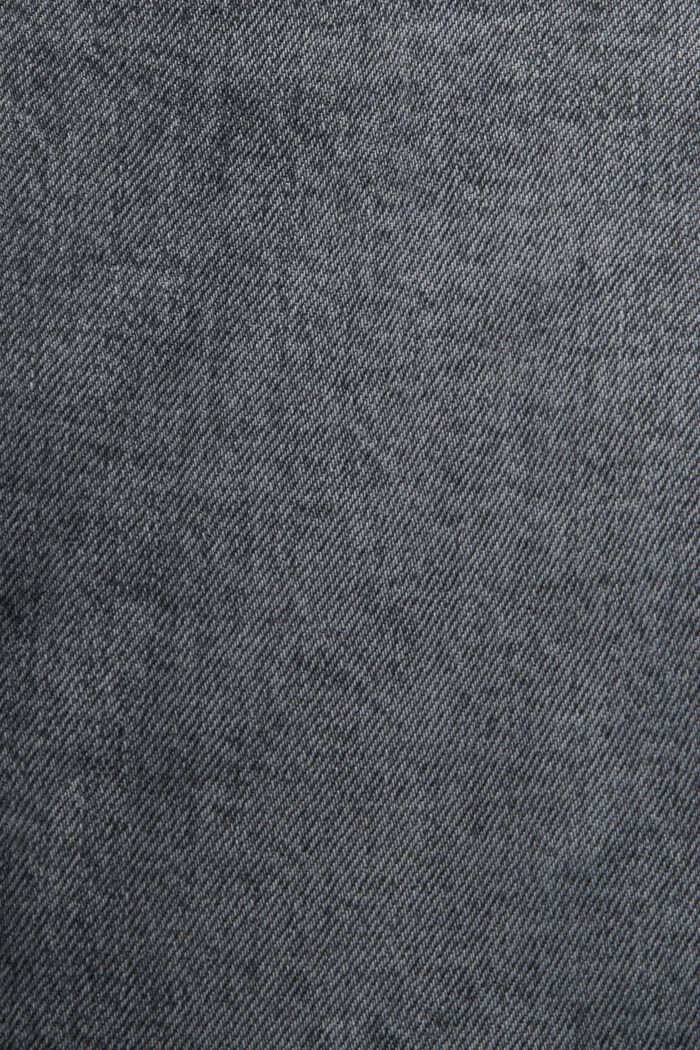 Schmal geschnittene Retro-Jeans mit hohem Bund