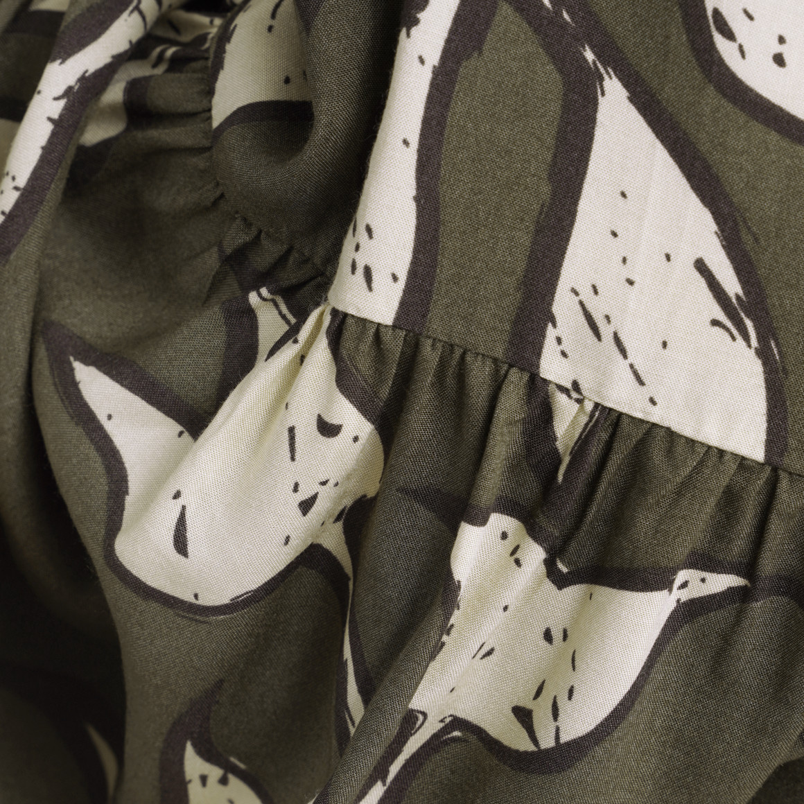 Damen Bluse mit floralem Allover-Motiv