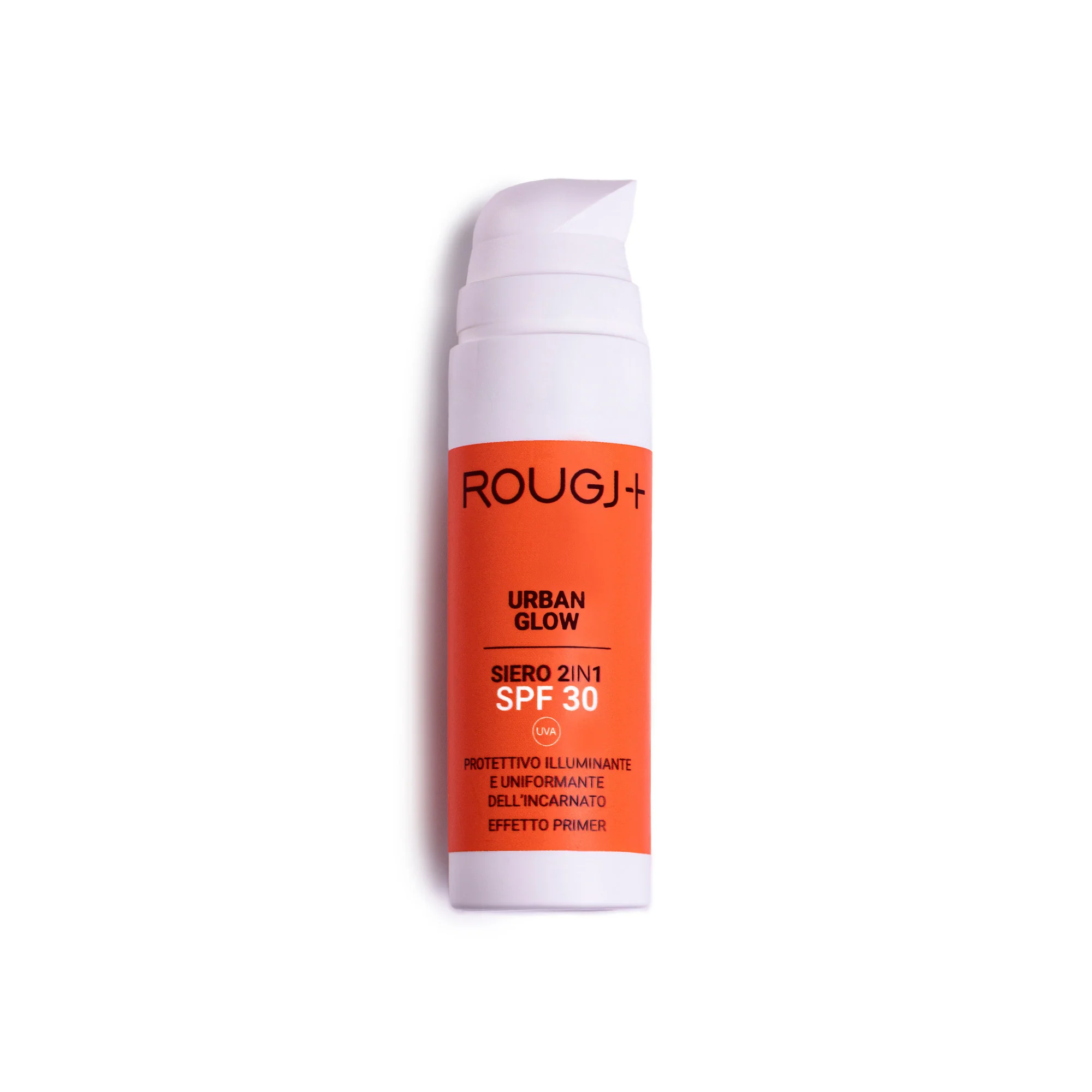 Urban Glow Solari - Base de maquillaje, protector solar facial de alta protección.