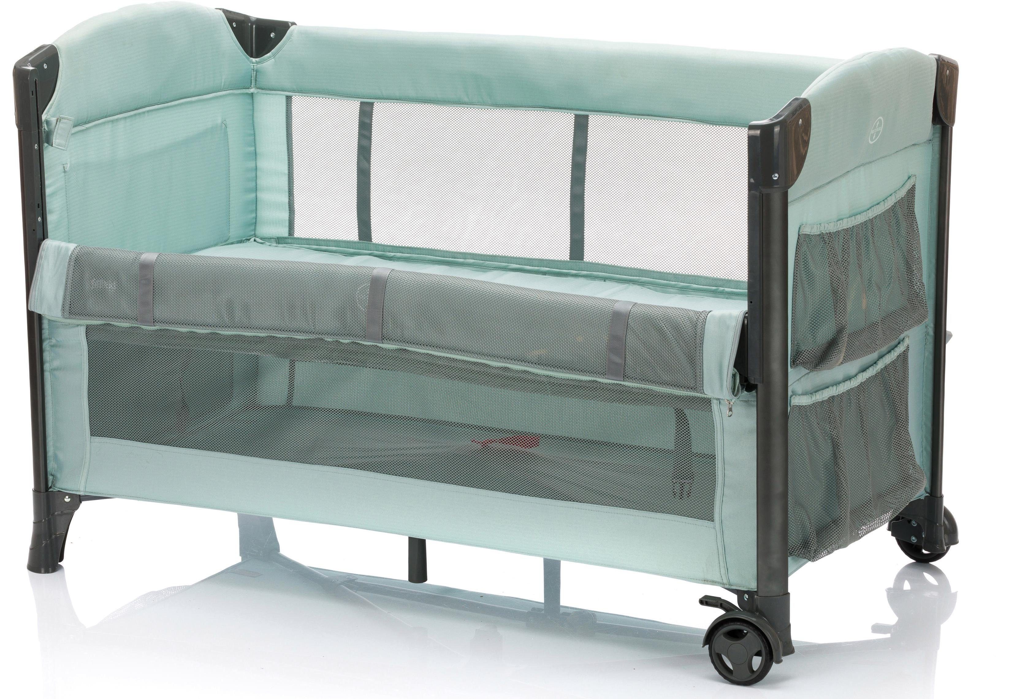 Fillikid Baby-Reisebett Faltbett, mint, inkl. Transporttasche