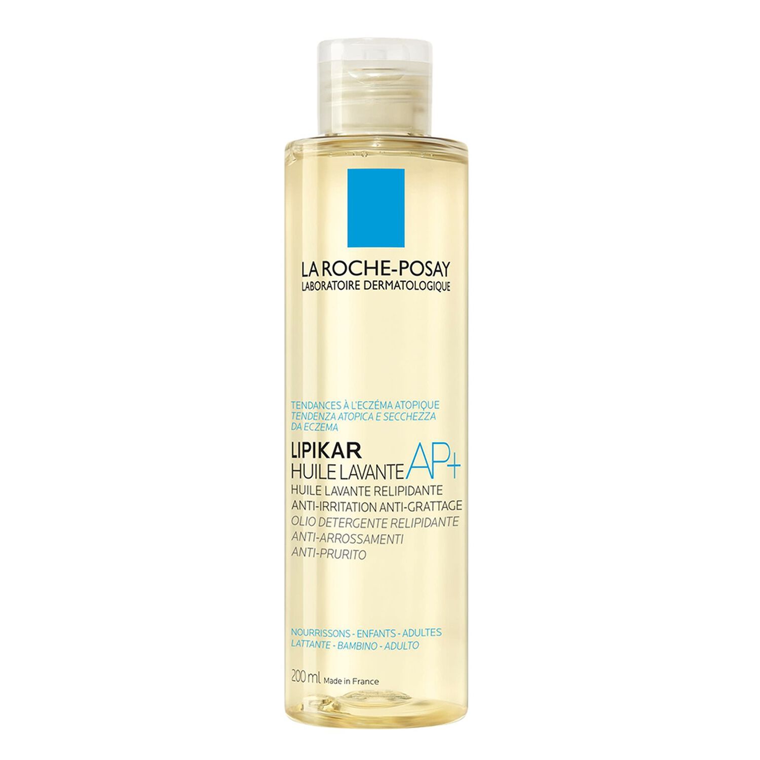 la roche-posay Lipikar AP+ Huile Lavante Relipidante, Anti-Irritation, Anti-Grattage