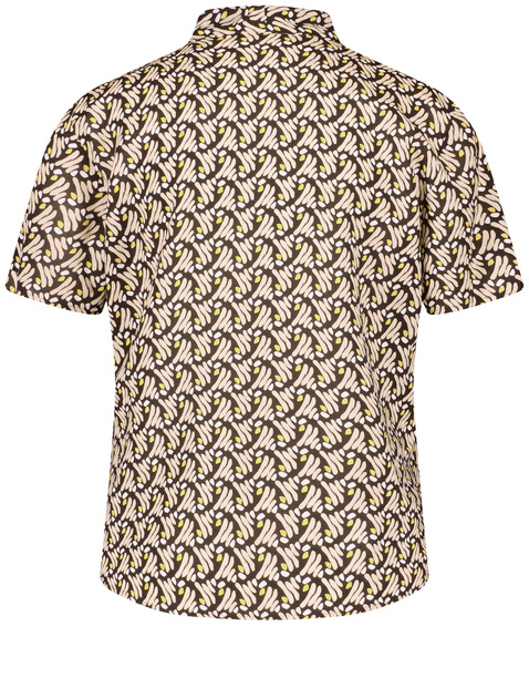 Gemustertes Blusenshirt