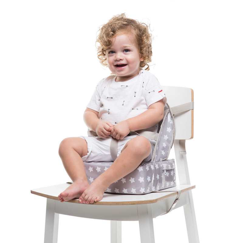 Rehausseur de chaise Easy Up White stars Babytolove