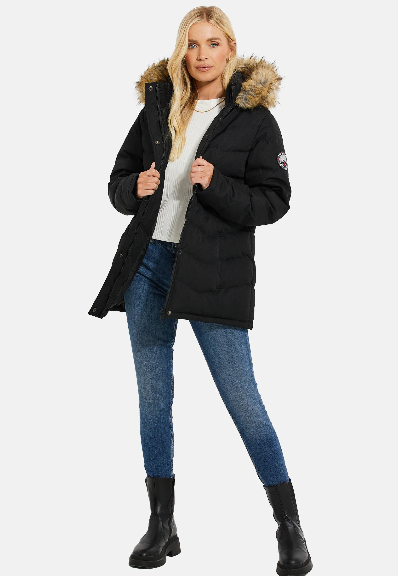 Abrigo de invierno Threadbare THB WOODIE