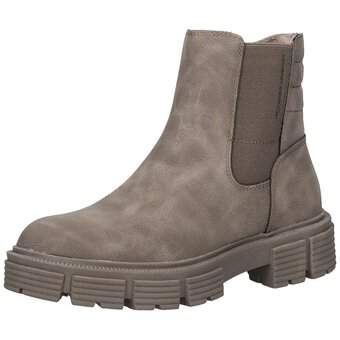 Tom Tailor Chelsea Boots in grau
