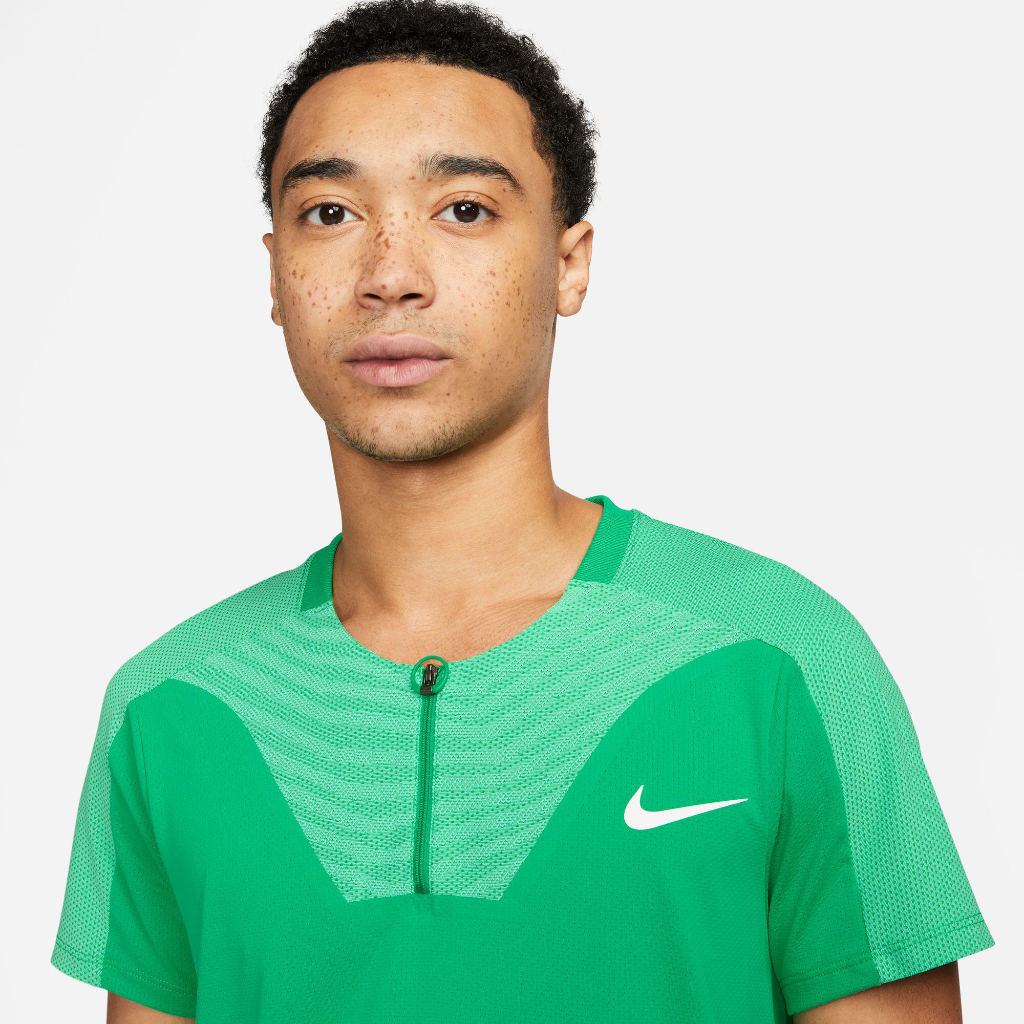 Dri-Fit Advantage Court Slim UL RG Polo Herren - Grün, Mint