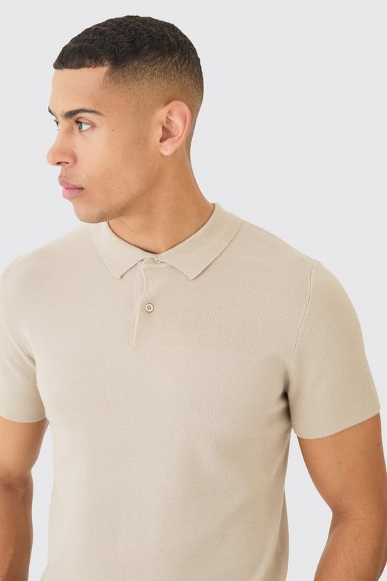 Poloshirt mit Knopfleiste