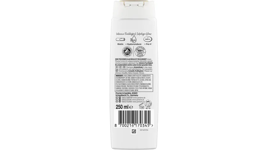 Pantene Pro-V miracles Hydra Glow Shampoo 250 ml