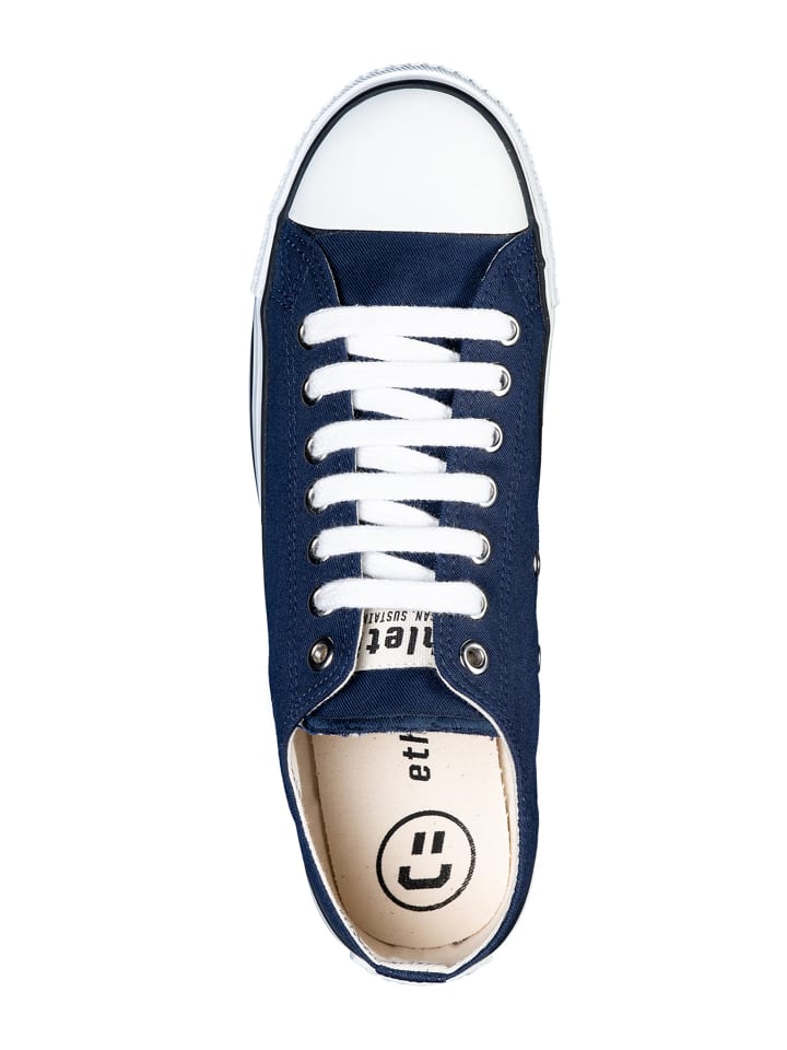 ethletic Sneaker Fair Trainer White Cap Lo Cut in ocean blue just white günstig kaufen