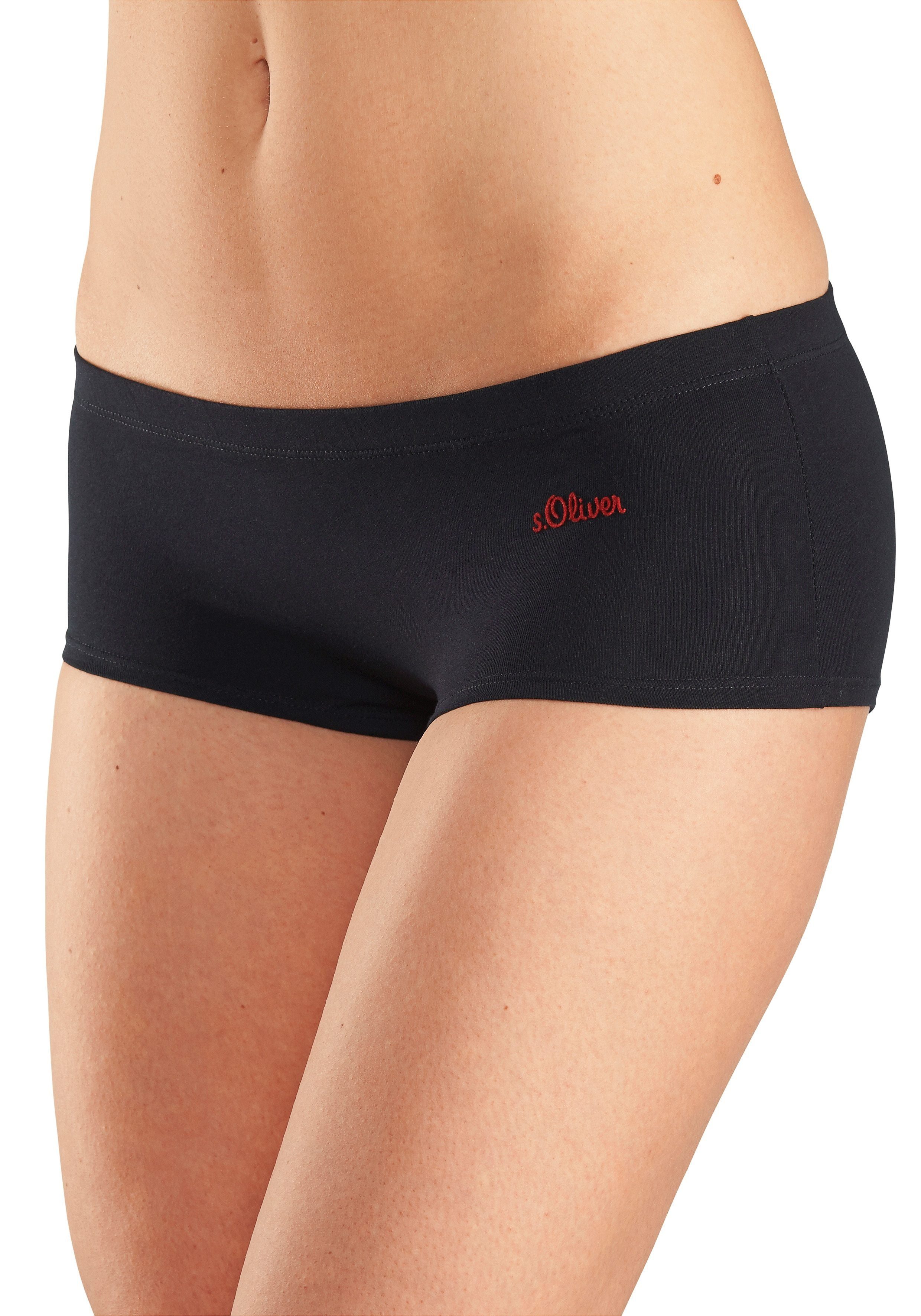 s.Oliver Hipster (Packung, 3-St) aus elastischer Baumwoll-Qualität