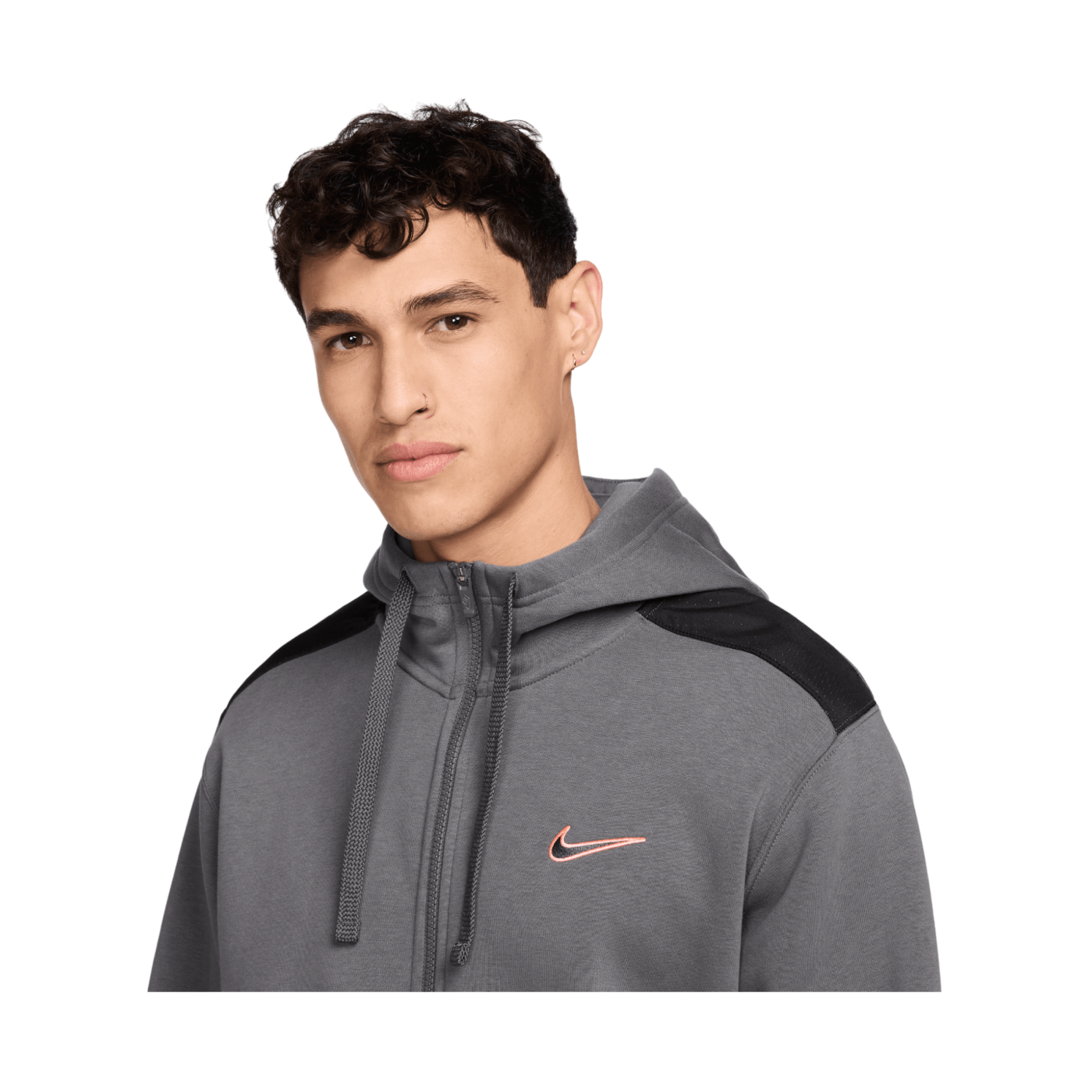 Nike Fleece Kapuzenjacke Grau F068