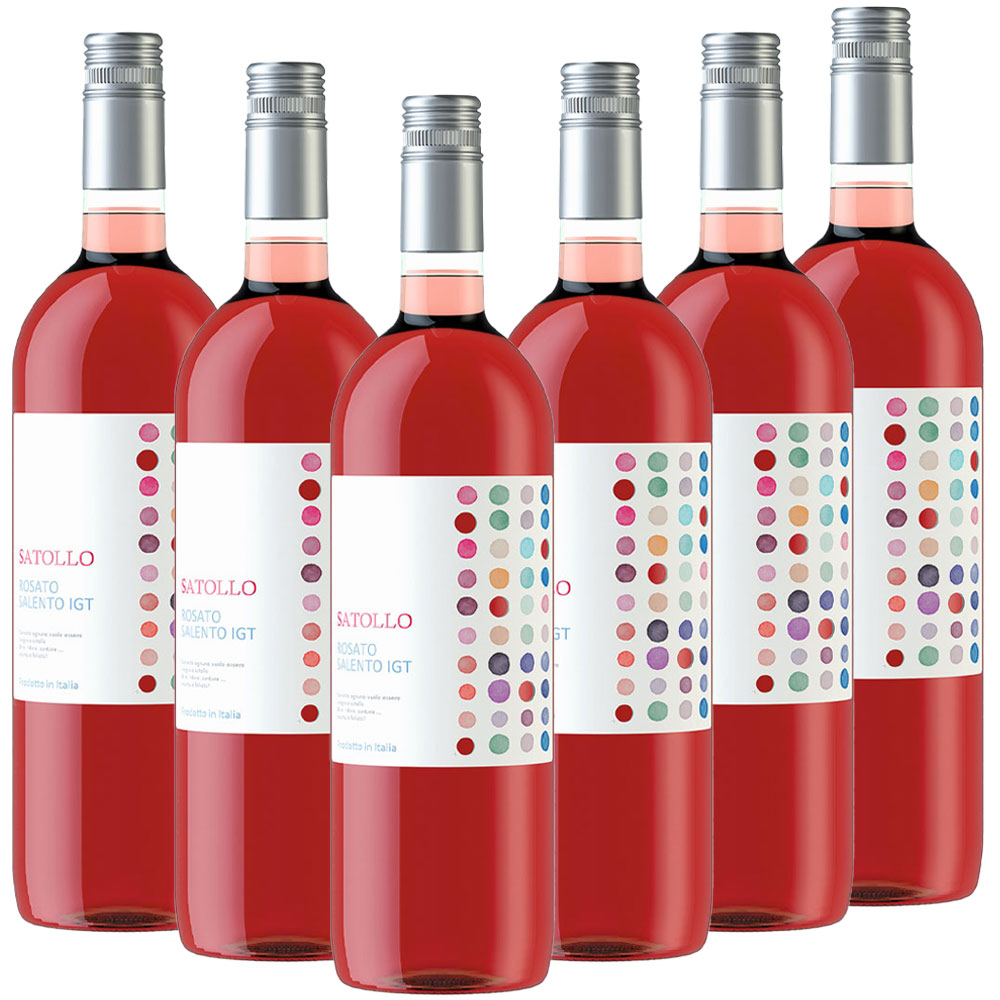 Satollo Rosato del Salento IGT 2022 0,75l - 6er Karton