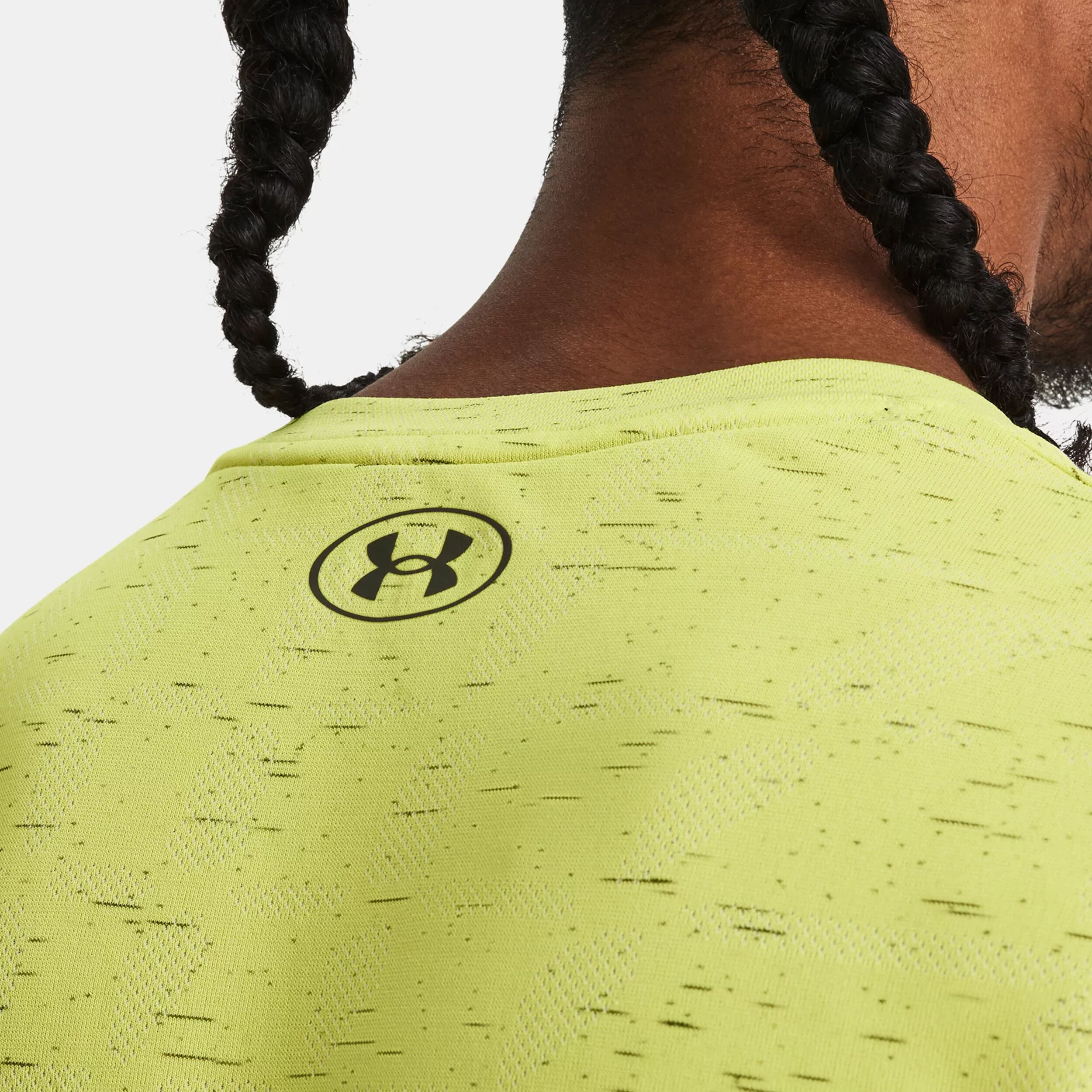 Seamless Novelty T-Shirt Herren - Limette