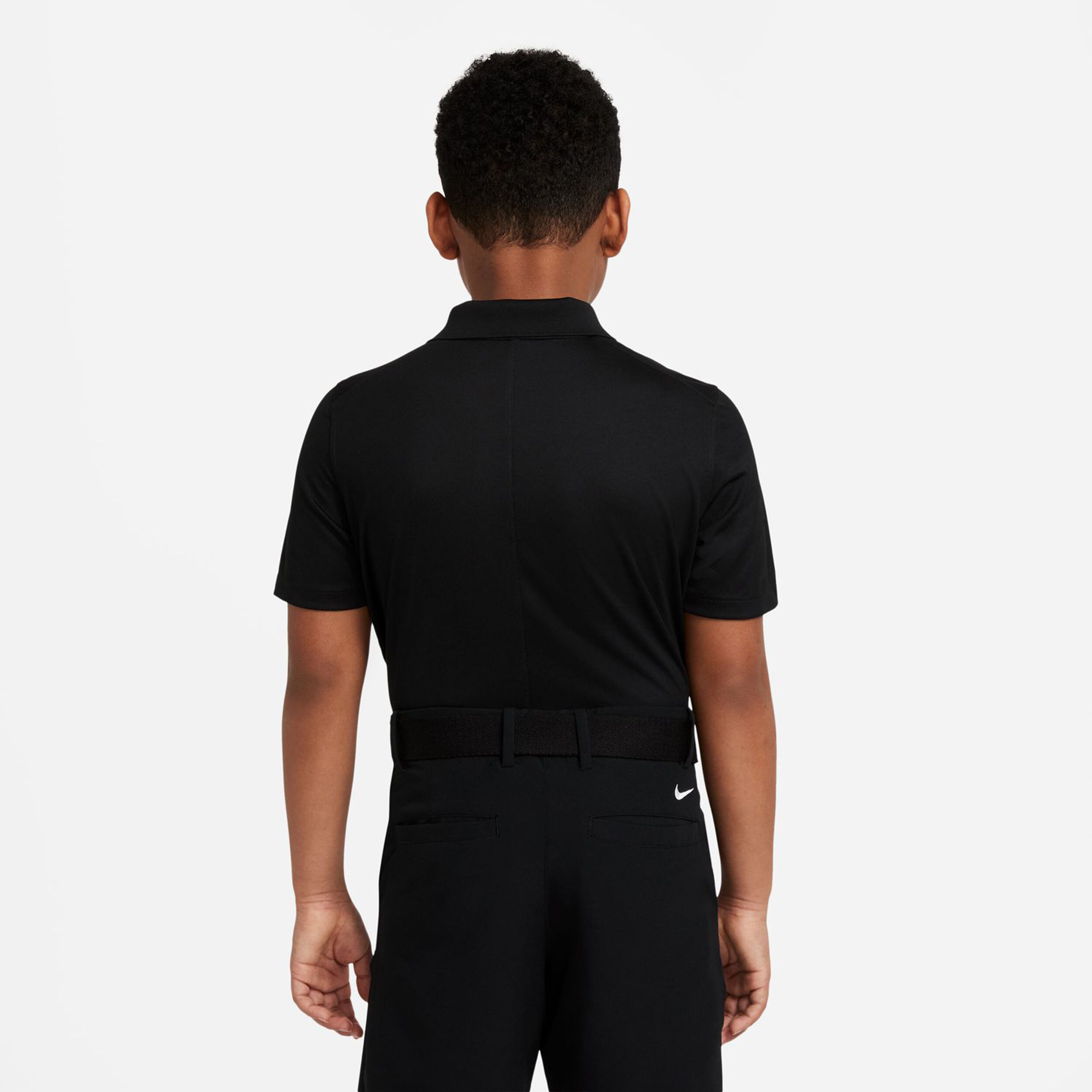 Dri-Fit Victory Polo Jungen - Schwarz, Weiß