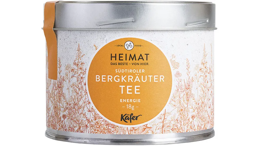 Käfer Südtiroler Bergkräutertee Energie 18 g