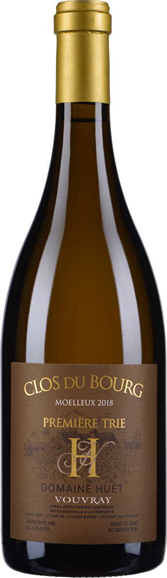 Domaine Huet Vouvray Clos du Bourg Moelleux Première Trie 2018