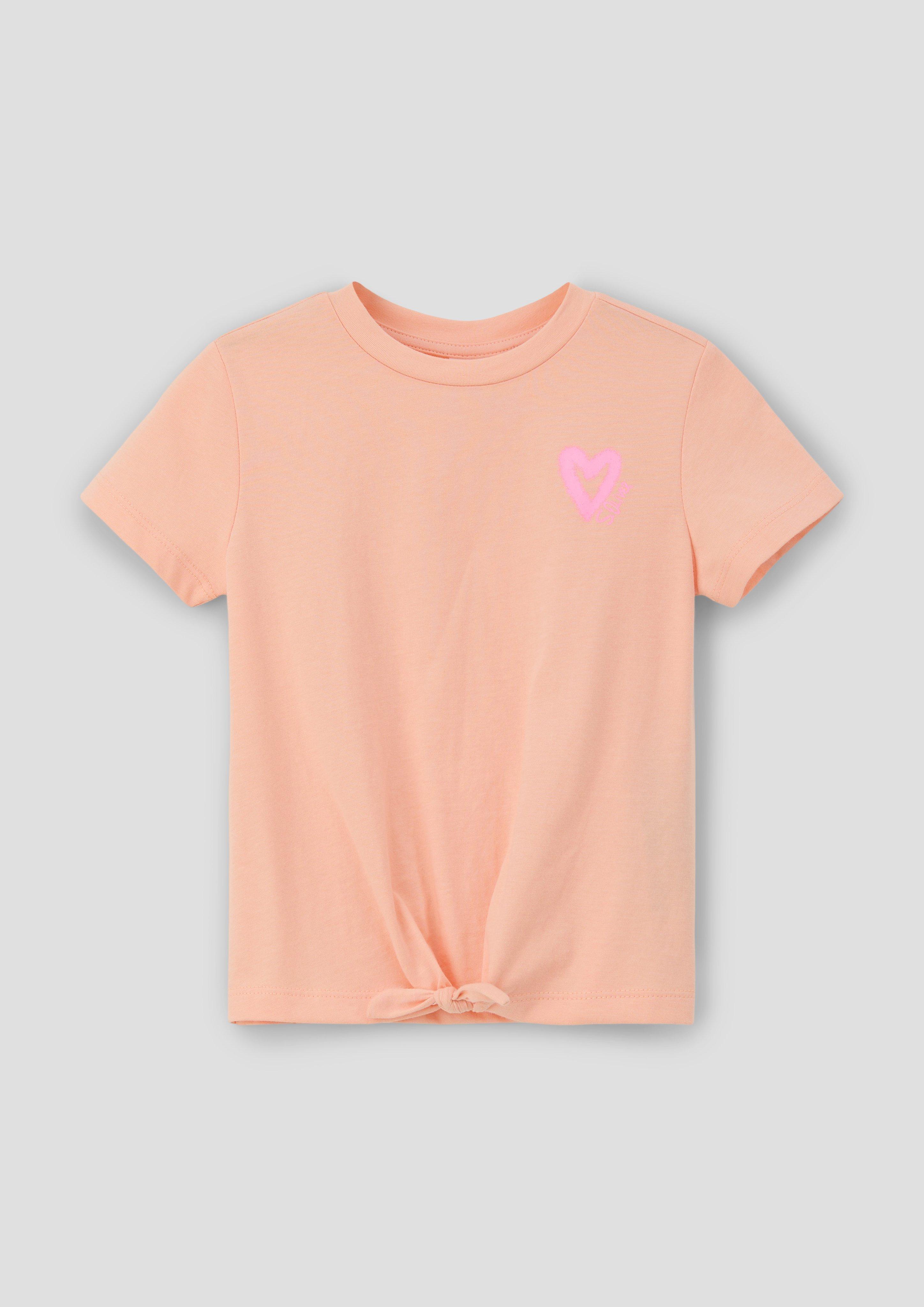 T-Shirt mit Knotendetail  2140016-2018