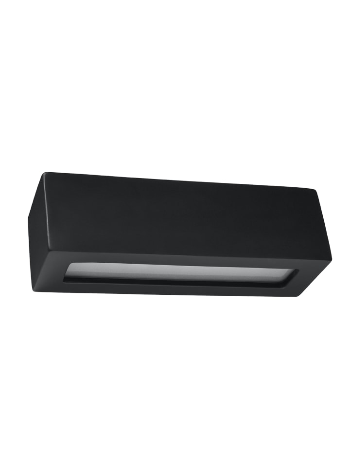 Nice Lamps Wandleuchte Keramik VEGA in Schwarz rechteckig moderne Lampe E27 LED NICE LAMPS günstig kaufen onesize