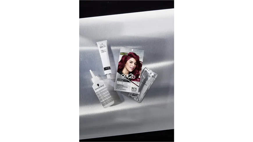 GOT2B Edelmetall Dauerhafte Haarfarbe Stufe 3 M68 - ruby metallic rot