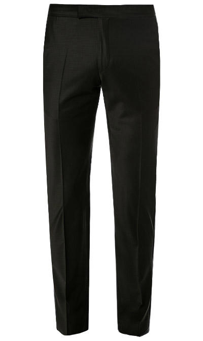 KARL LAGERFELD, Smoking, Schurwoll-Stretch, schwarz