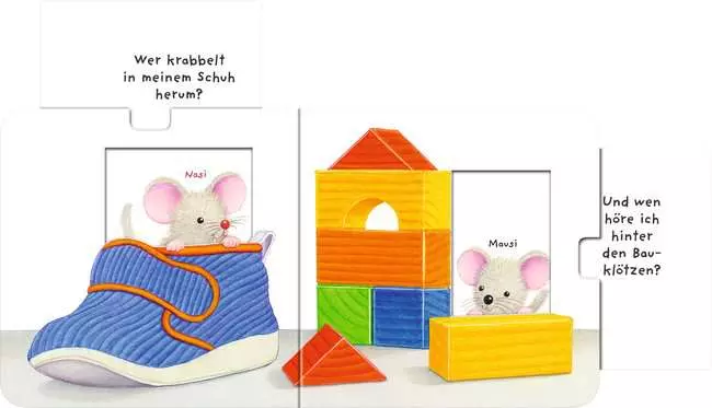 Wer hat sich hier versteckt?