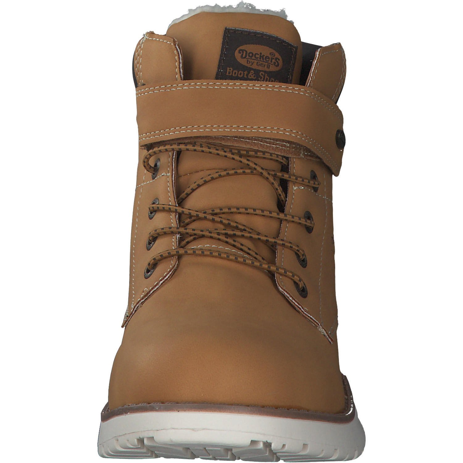 Dockers 47EE702, Sneakers High, Kinder, Braun (Golden Tan)