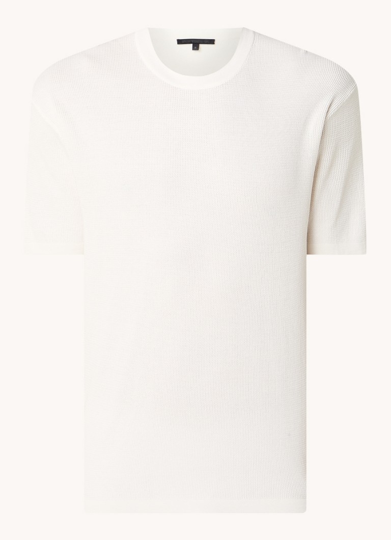 T-shirt girocollo in maglia fine DRYKORN Derico