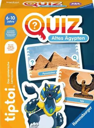 tiptoi® Quiz Altes Ägypten - Lernspiel ab 6 Jahren