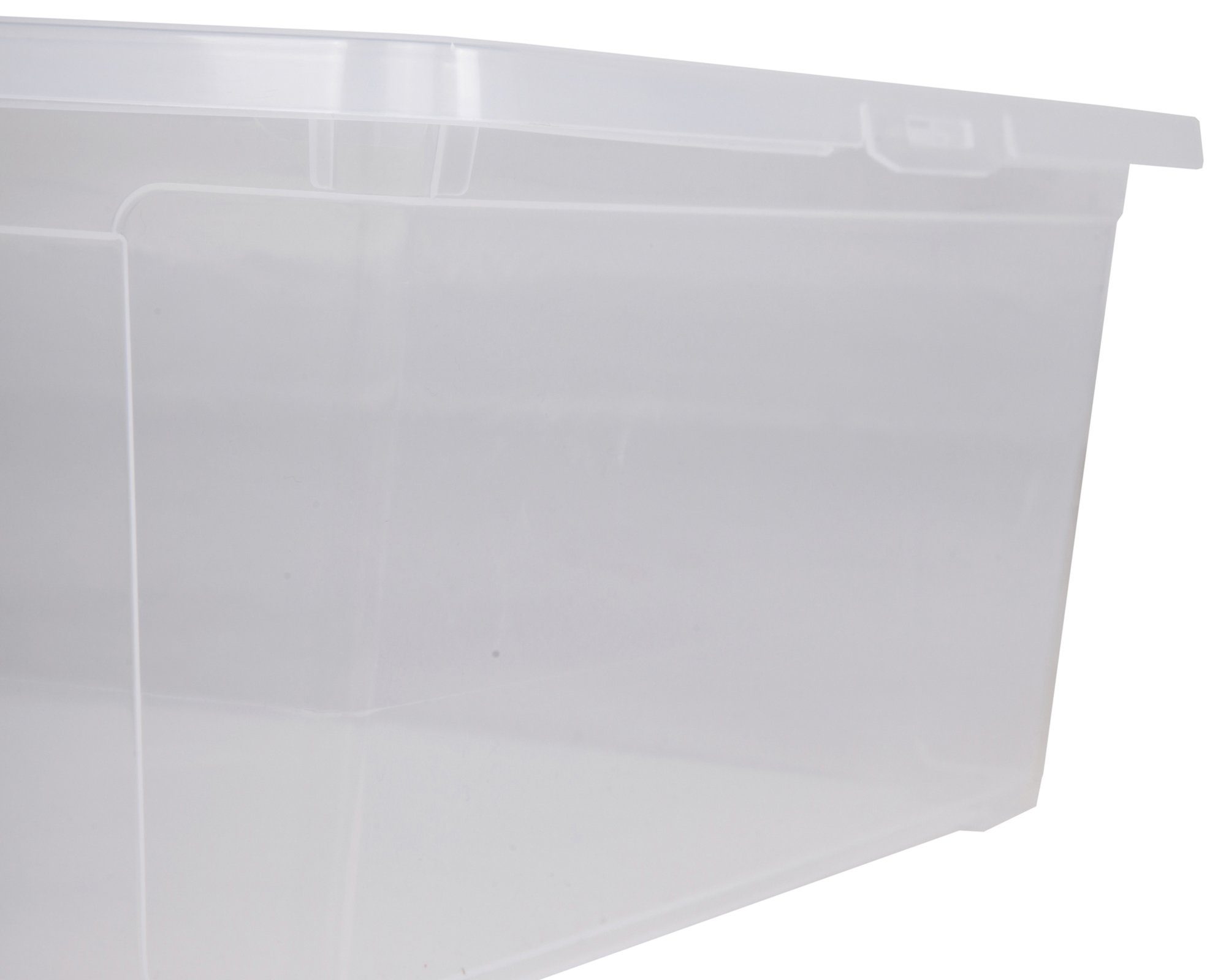 ONDIS24 Aufbewahrungsbox Aufbewahrungsbox Nähbox Schuhbox Lagerbox Allzweckbox Easy XS & Deckel, stapelbar, platzsparend, modular kombinierbar