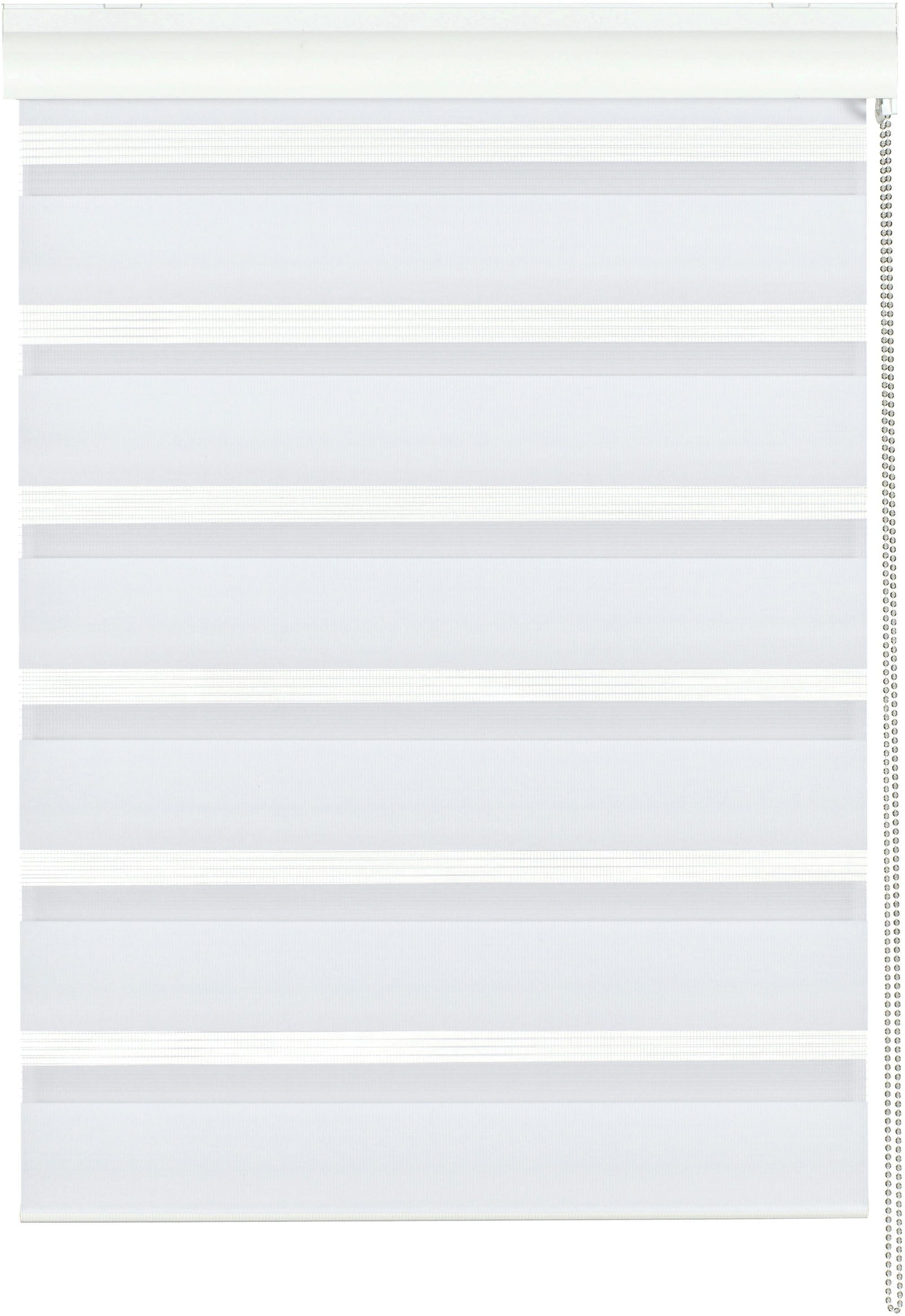 Doppelrollo Doppelrollo mit Aluminiumkassette, GARDINIA, Lichtschutz, verschraubt, Hochwertige Optik und Staubschutz